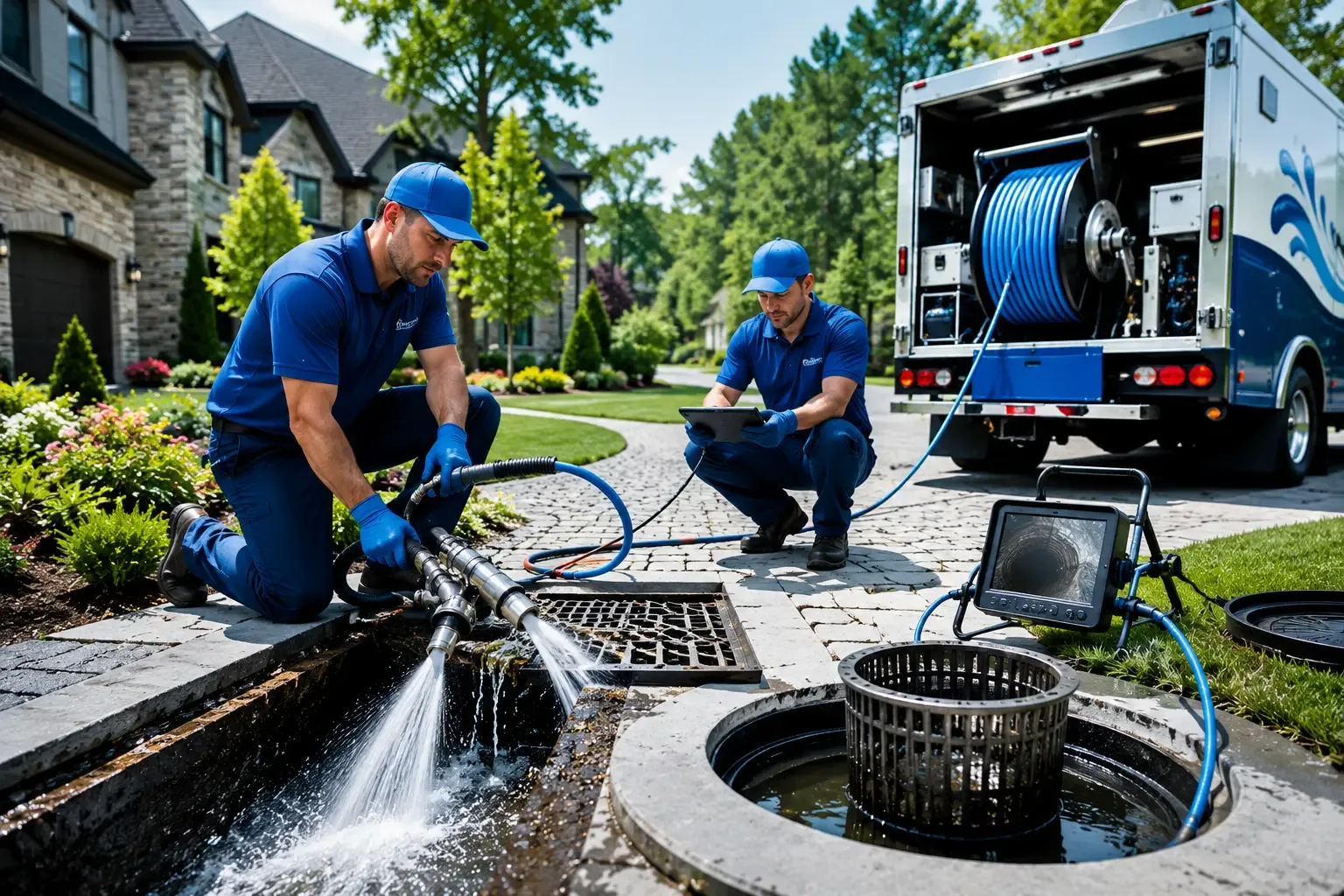 Local outdoor drain cleaning professionals in New Matamoras, OH